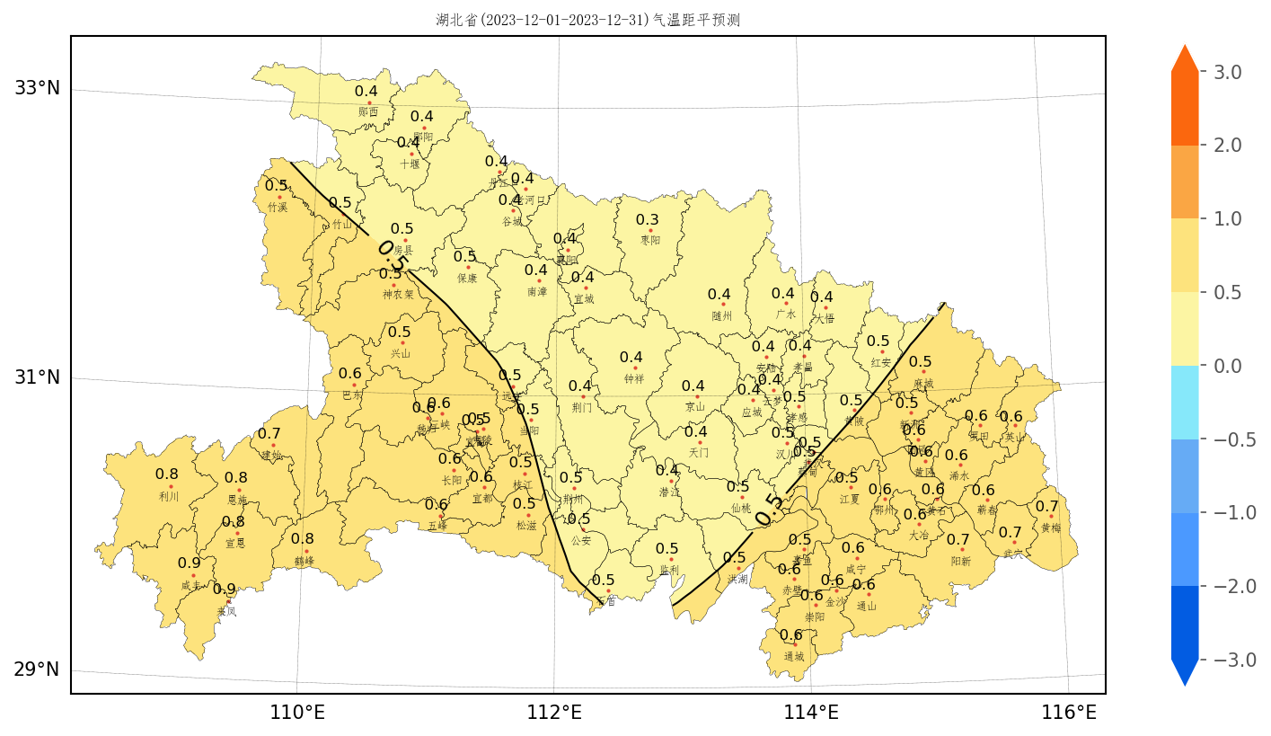 湖北省各縣市2023年12月氣溫距平預(yù)測(cè)圖（℃）.png.png